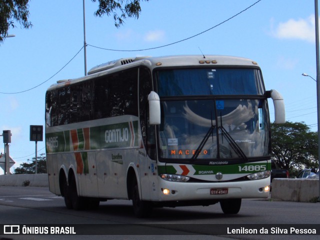 Empresa Gontijo de Transportes 14885 na cidade de Caruaru, Pernambuco, Brasil, por Lenilson da Silva Pessoa. Número da foto: #10102634.