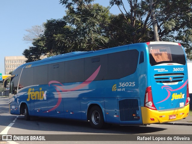 Rápido Expresso Fênix Viação 36025 na cidade de São Paulo, São Paulo, Brasil, por Rafael Lopes de Oliveira. Número da foto: #10102313.
