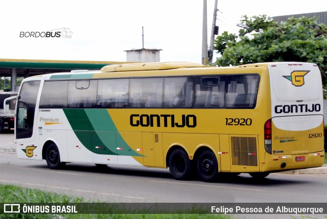 Empresa Gontijo de Transportes 12920 na cidade de Vitória da Conquista, Bahia, Brasil, por Felipe Pessoa de Albuquerque. ID da foto: 10103031.