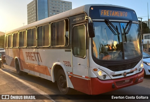 Viação Pretti 7200 na cidade de Cariacica, Espírito Santo, Brasil, por Everton Costa Goltara. Número da foto: #10103411.