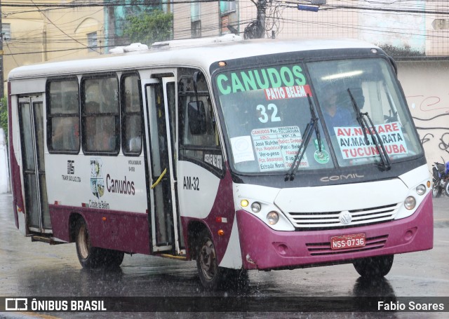 Transportes São Luiz AM-32404 na cidade de Belém, Pará, Brasil, por Fabio Soares. Número da foto: #10104626.