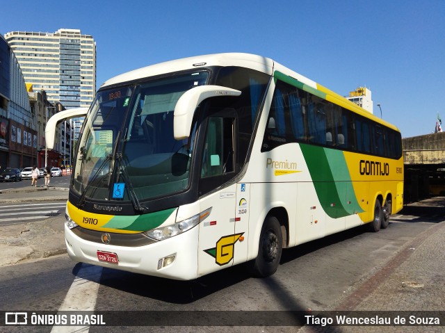 Empresa Gontijo de Transportes 19110 na cidade de Belo Horizonte, Minas Gerais, Brasil, por Tiago Wenceslau de Souza. Número da foto: #10104411.