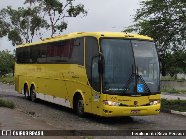 Viação Itapemirim 5531 na cidade de Caruaru, Pernambuco, Brasil, por Lenilson da Silva Pessoa. ID da foto: 10102586.