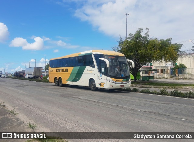 Empresa Gontijo de Transportes 18605 na cidade de Nossa Senhora do Socorro, Sergipe, Brasil, por Gladyston Santana Correia. ID da foto: 10103899.