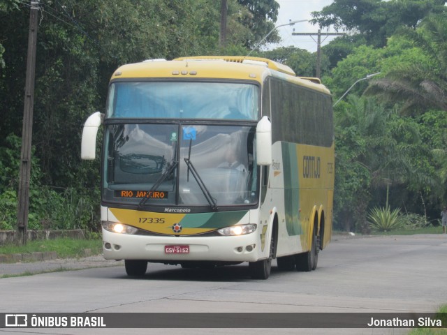 Empresa Gontijo de Transportes 17335 na cidade de Recife, Pernambuco, Brasil, por Jonathan Silva. ID da foto: 10052556.