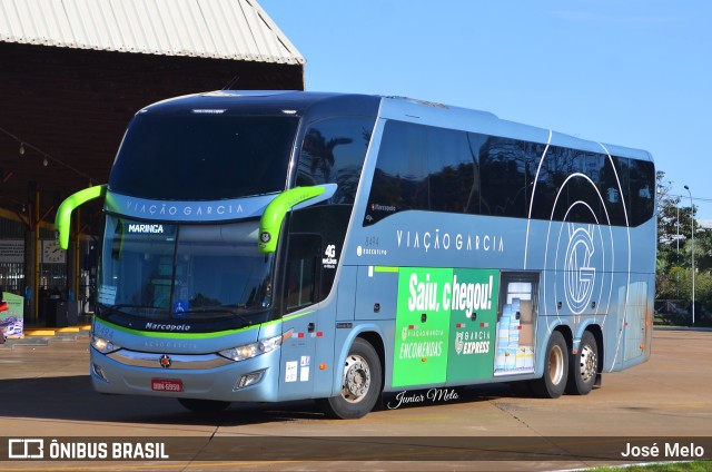 Viação Garcia 8494 na cidade de Maringá, Paraná, Brasil, por José Melo. ID da foto: 10054171.