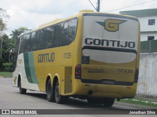 Empresa Gontijo de Transportes 17335 na cidade de Recife, Pernambuco, Brasil, por Jonathan Silva. ID da foto: 10052557.