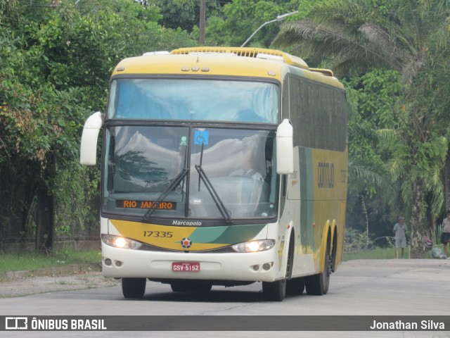 Empresa Gontijo de Transportes 17335 na cidade de Recife, Pernambuco, Brasil, por Jonathan Silva. ID da foto: 10052555.