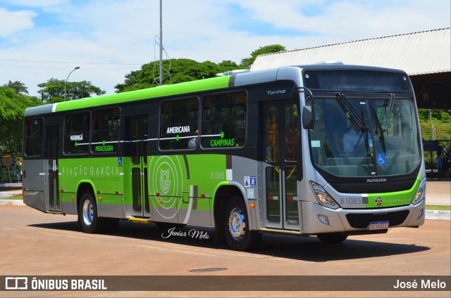 Viação Garcia 81085 na cidade de Maringá, Paraná, Brasil, por José Melo. Número da foto: #10054520.