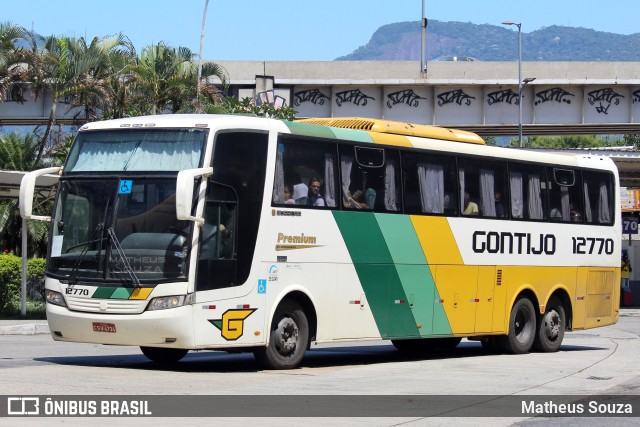 Empresa Gontijo de Transportes 12770 na cidade de Rio de Janeiro, Rio de Janeiro, Brasil, por Matheus Souza. ID da foto: 10054899.