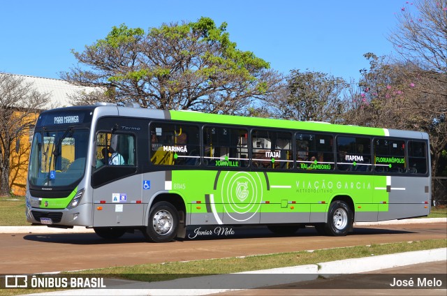 Viação Garcia 81145 na cidade de Maringá, Paraná, Brasil, por José Melo. ID da foto: 10054162.