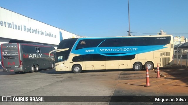 Viação Novo Horizonte 526011 na cidade de Goiânia, Goiás, Brasil, por Miqueias Silva. Número da foto: #10052817.