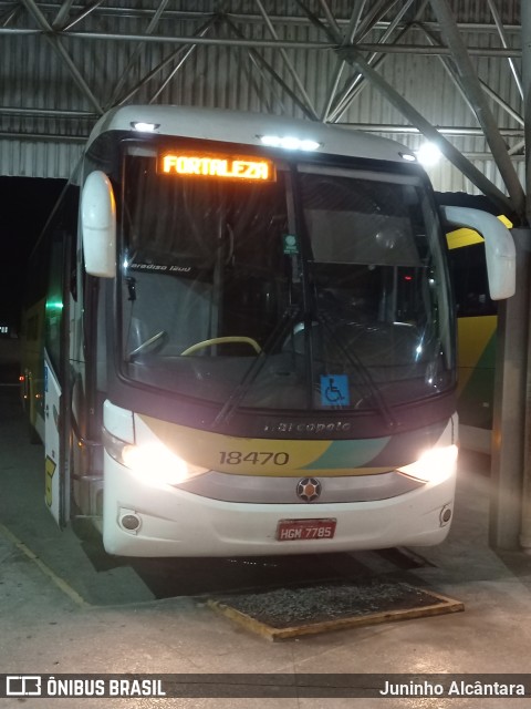 Empresa Gontijo de Transportes 18470 na cidade de Juazeiro, Bahia, Brasil, por Juninho Alcântara. Número da foto: #10107458.