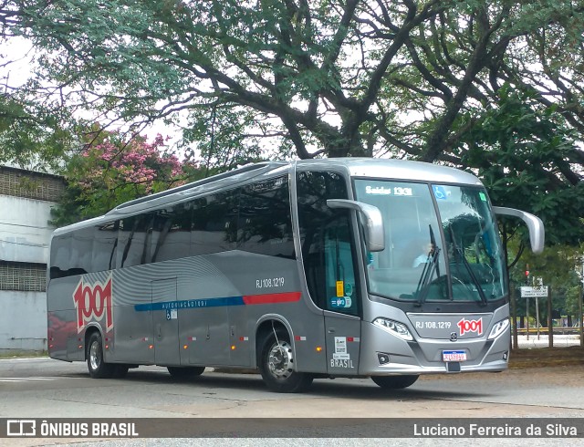 Auto Viação 1001 RJ 108.1219 na cidade de São Paulo, São Paulo, Brasil, por Luciano Ferreira da Silva. ID da foto: 10108034.