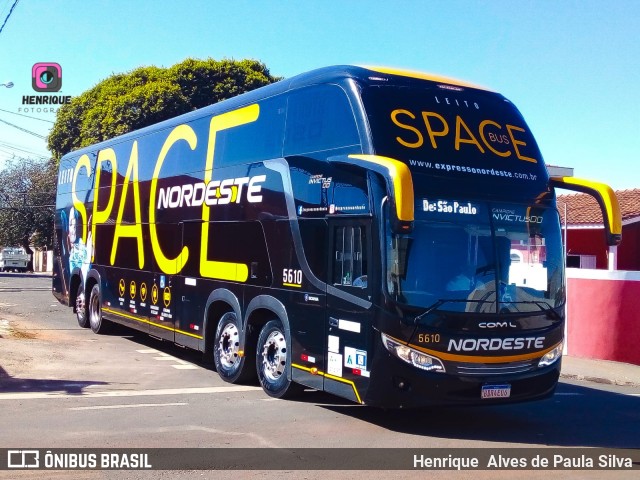 Expresso Nordeste 5610 na cidade de Campinas, São Paulo, Brasil, por Henrique Alves de Paula Silva. Número da foto: #10106973.