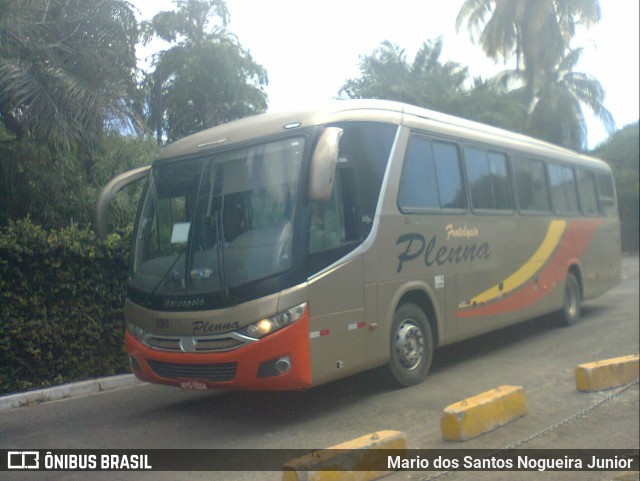 Plenna Transportes e Serviços 990 na cidade de Salvador, Bahia, Brasil, por Mario dos Santos Nogueira Junior. ID da foto: 10105976.