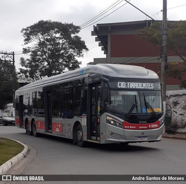 Express Transportes Urbanos Ltda 4 8999 na cidade de São Paulo, São Paulo, Brasil, por Andre Santos de Moraes. Número da foto: #10107740.