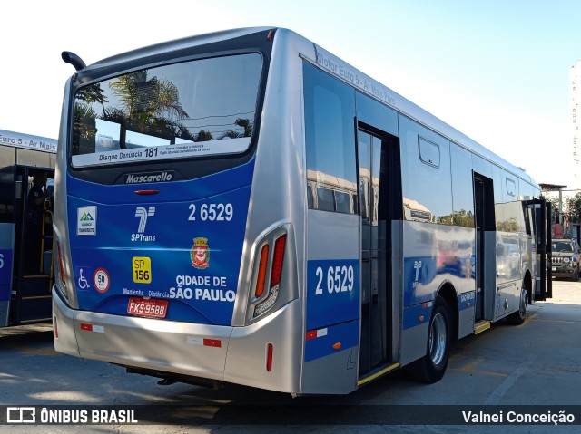 Transcooper > Norte Buss 2 6529 na cidade de São Paulo, São Paulo, Brasil, por Valnei Conceição. ID da foto: 10105582.