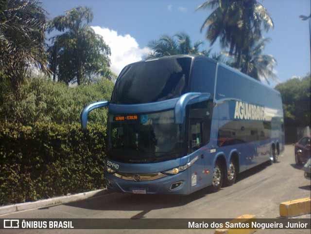 Viação Águia Branca 50440 na cidade de Salvador, Bahia, Brasil, por Mario dos Santos Nogueira Junior. ID da foto: 10107340.