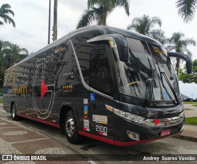 Turismo Giovanini 2100 na cidade de Santos, São Paulo, Brasil, por Andrey  Soares Vassão. ID da foto: 10107207.