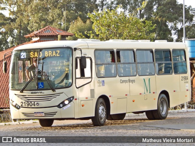 Auto Viação São Braz 21904 na cidade de Curitiba, Paraná, Brasil, por Matheus Vieira Mortari. Número da foto: #10106863.
