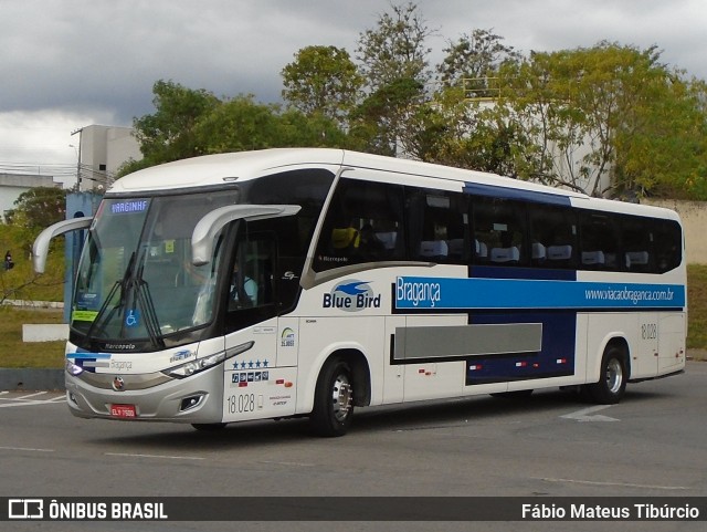 Auto Viação Bragança 18.028 na cidade de Varginha, Minas Gerais, Brasil, por Fábio Mateus Tibúrcio. Número da foto: #10107525.