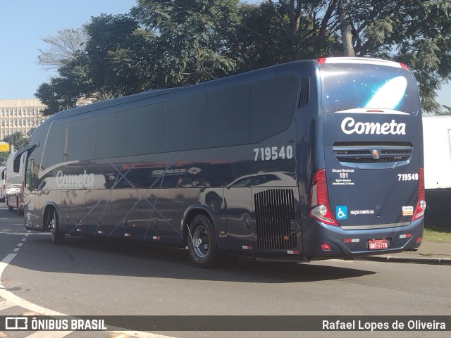 Viação Cometa 719540 na cidade de São Paulo, São Paulo, Brasil, por Rafael Lopes de Oliveira. ID da foto: 10105846.