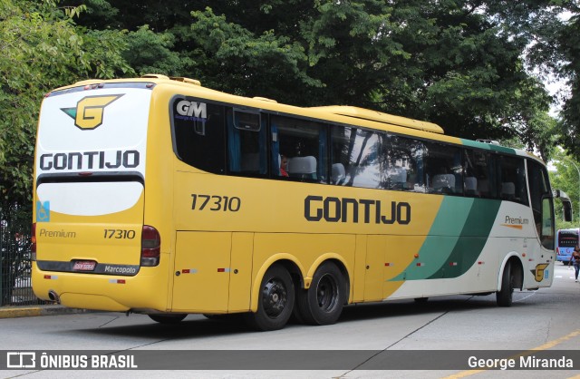 Empresa Gontijo de Transportes 17310 na cidade de São Paulo, São Paulo, Brasil, por George Miranda. ID da foto: 10106787.