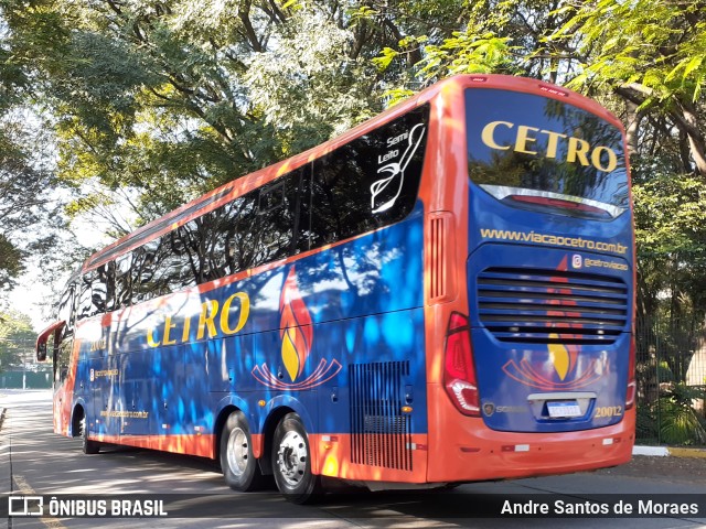 Viação Cetro 20012 na cidade de São Paulo, São Paulo, Brasil, por Andre Santos de Moraes. ID da foto: 10107408.