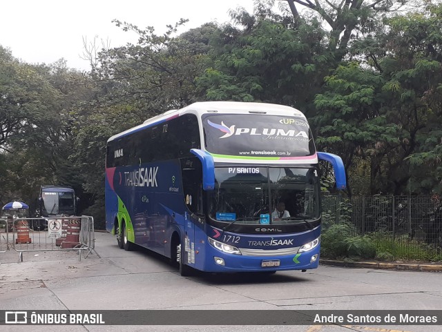 Trans Isaak Turismo 1712 na cidade de São Paulo, São Paulo, Brasil, por Andre Santos de Moraes. Número da foto: #10107455.