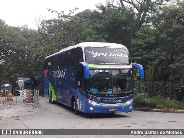 Trans Isaak Turismo 1712 na cidade de São Paulo, São Paulo, Brasil, por Andre Santos de Moraes. ID da foto: 10107455.