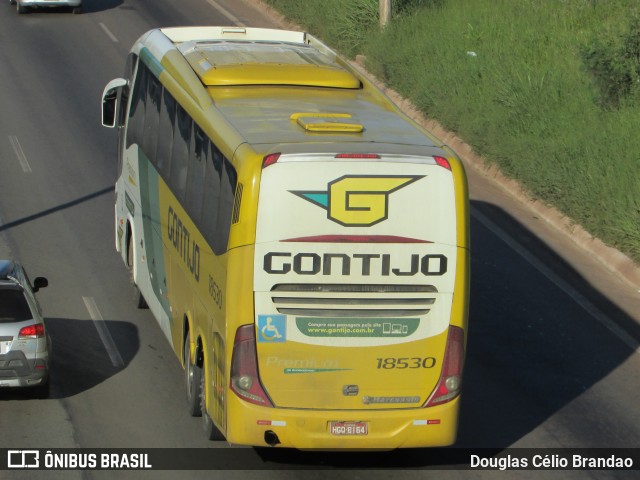 Empresa Gontijo de Transportes 18530 na cidade de Belo Horizonte, Minas Gerais, Brasil, por Douglas Célio Brandao. ID da foto: 10110846.