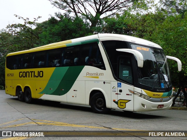 Empresa Gontijo de Transportes 18750 na cidade de São Paulo, São Paulo, Brasil, por FELIPE ALMEIDA. Número da foto: #10109893.