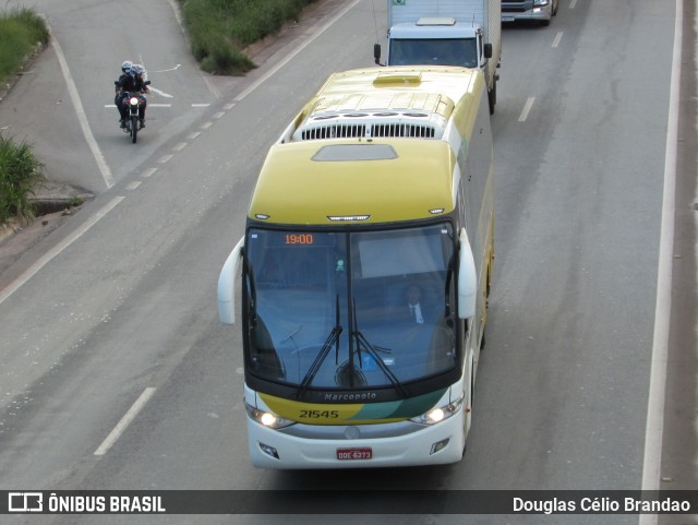 Empresa Gontijo de Transportes 21545 na cidade de Belo Horizonte, Minas Gerais, Brasil, por Douglas Célio Brandao. ID da foto: 10110616.