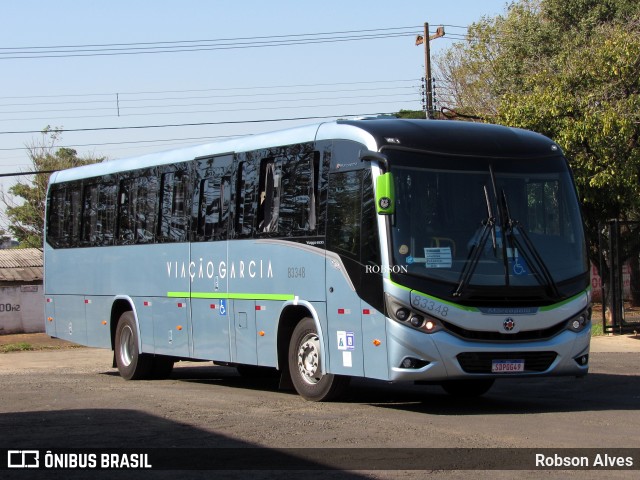 Viação Garcia 83348 na cidade de Paranavaí, Paraná, Brasil, por Robson Alves. ID da foto: 10110856.