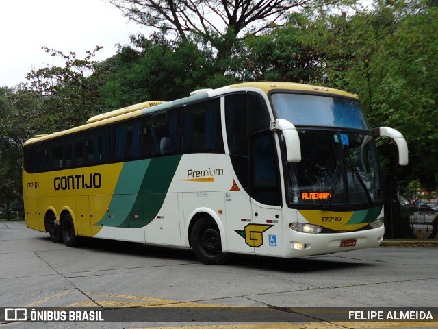 Empresa Gontijo de Transportes 17290 na cidade de São Paulo, São Paulo, Brasil, por FELIPE ALMEIDA. Número da foto: #10109824.