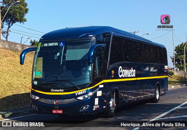 Viação Cometa 719517 na cidade de Campinas, São Paulo, Brasil, por Henrique Alves de Paula Silva. ID da foto: 10110211.