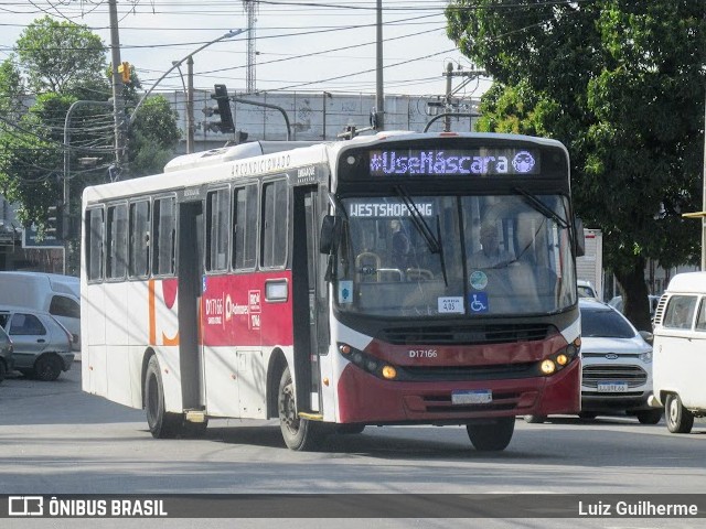 Auto Viação Palmares D17166 na cidade de Rio de Janeiro, Rio de Janeiro, Brasil, por Luiz Guilherme. ID da foto: 10109244.