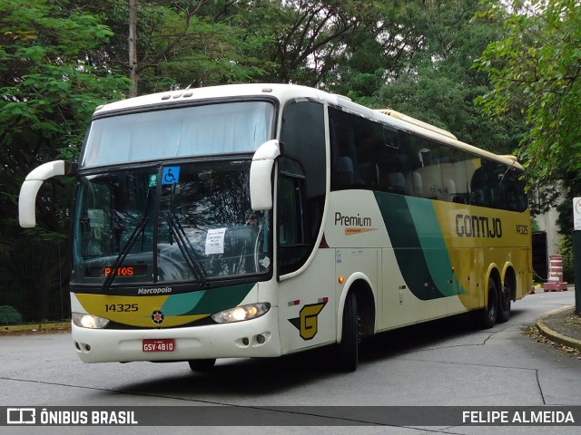 Empresa Gontijo de Transportes 14325 na cidade de São Paulo, São Paulo, Brasil, por FELIPE ALMEIDA. ID da foto: 10109985.