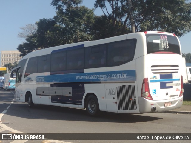 Auto Viação Bragança 11003 na cidade de São Paulo, São Paulo, Brasil, por Rafael Lopes de Oliveira. Número da foto: #10111428.