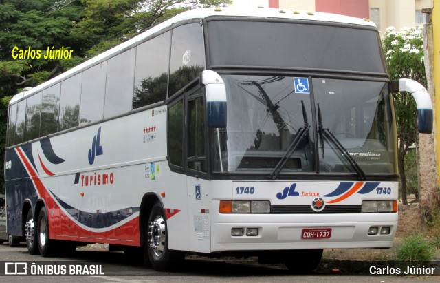 JL Turismo 1740 na cidade de Caldas Novas, Goiás, Brasil, por Carlos Júnior. Número da foto: #10113982.