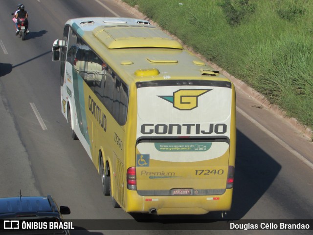 Empresa Gontijo de Transportes 17240 na cidade de Belo Horizonte, Minas Gerais, Brasil, por Douglas Célio Brandao. Número da foto: #10114047.