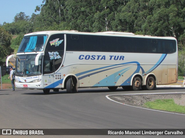 Costa Tur Transporte e Turismo 2206 na cidade de Rio Pardo, Rio Grande do Sul, Brasil, por Ricardo Manoel Limberger Carvalho. ID da foto: 10112308.