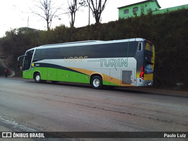 Turin Transportes 2230 na cidade de Congonhas, Minas Gerais, Brasil, por Paulo Luiz. ID da foto: 10112647.