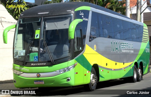Max Serrana Transporte e Turismo 12101 na cidade de Caldas Novas, Goiás, Brasil, por Carlos Júnior. Número da foto: #10114103.