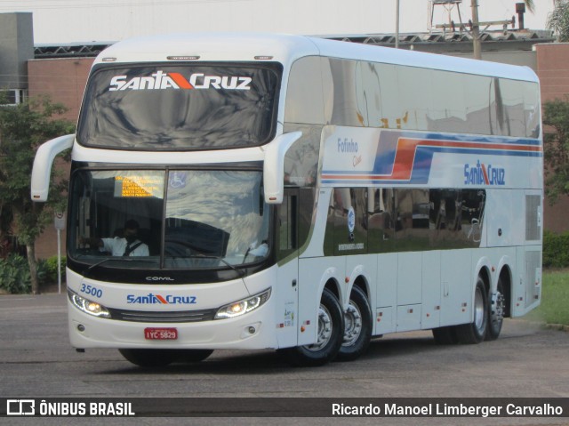 VUSC - Viação União Santa Cruz 3500 na cidade de Santa Cruz do Sul, Rio Grande do Sul, Brasil, por Ricardo Manoel Limberger Carvalho. ID da foto: 10112378.