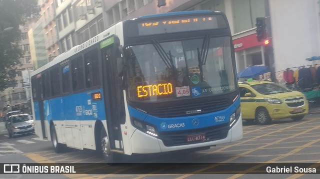 Viação Nossa Senhora das Graças A71629 na cidade de Rio de Janeiro, Rio de Janeiro, Brasil, por Gabriel Sousa. ID da foto: 10111927.