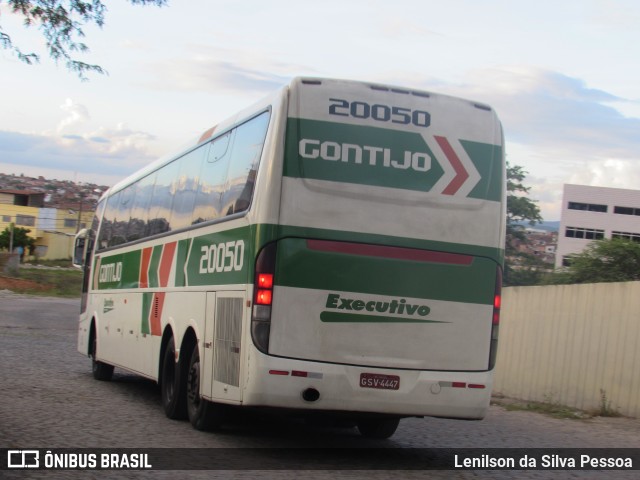 Empresa Gontijo de Transportes 20050 na cidade de Caruaru, Pernambuco, Brasil, por Lenilson da Silva Pessoa. ID da foto: 10112302.