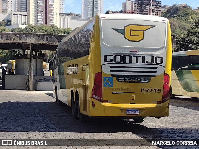 Empresa Gontijo de Transportes 15045 na cidade de Belo Horizonte, Minas Gerais, Brasil, por MARCELO CORREIA. ID da foto: 10114033.