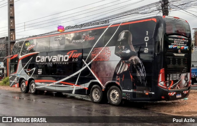 Carvalho Tur Transportes e Turismo 1012 na cidade de Belém, Pará, Brasil, por Paul Azile. Número da foto: #10111854.